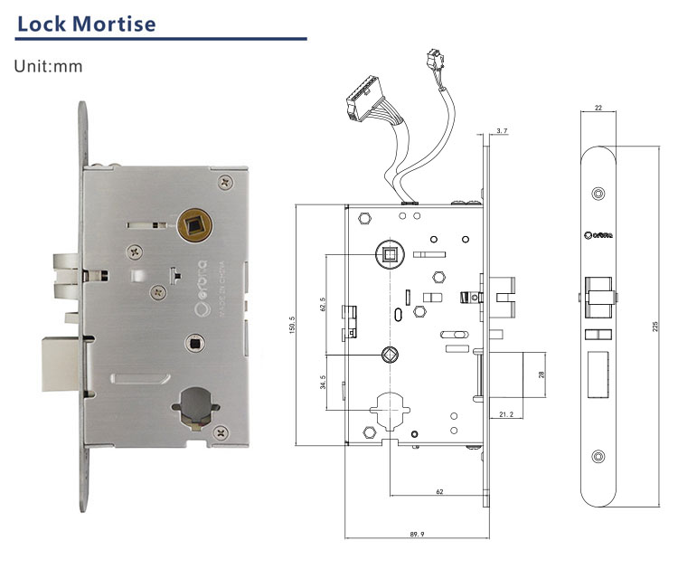Khóa khách sạn E3010S ORBITA