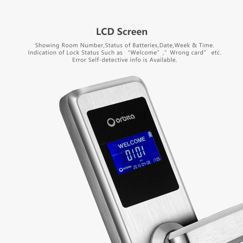 Khóa khách sạn LCD ORBITA E4131